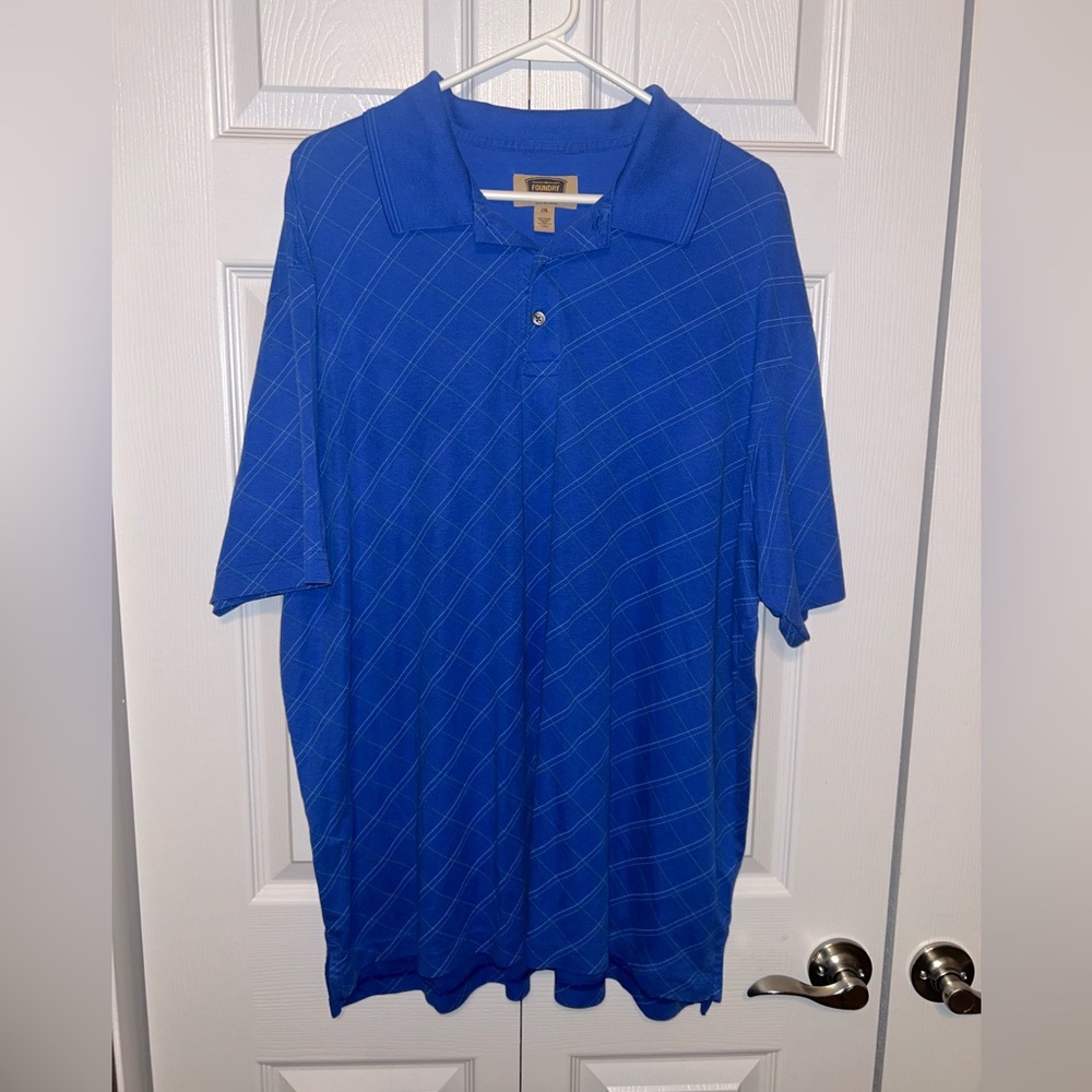 The Foundry Supply Company Quick Dry‎ Men’s Polo Shirt size 2X